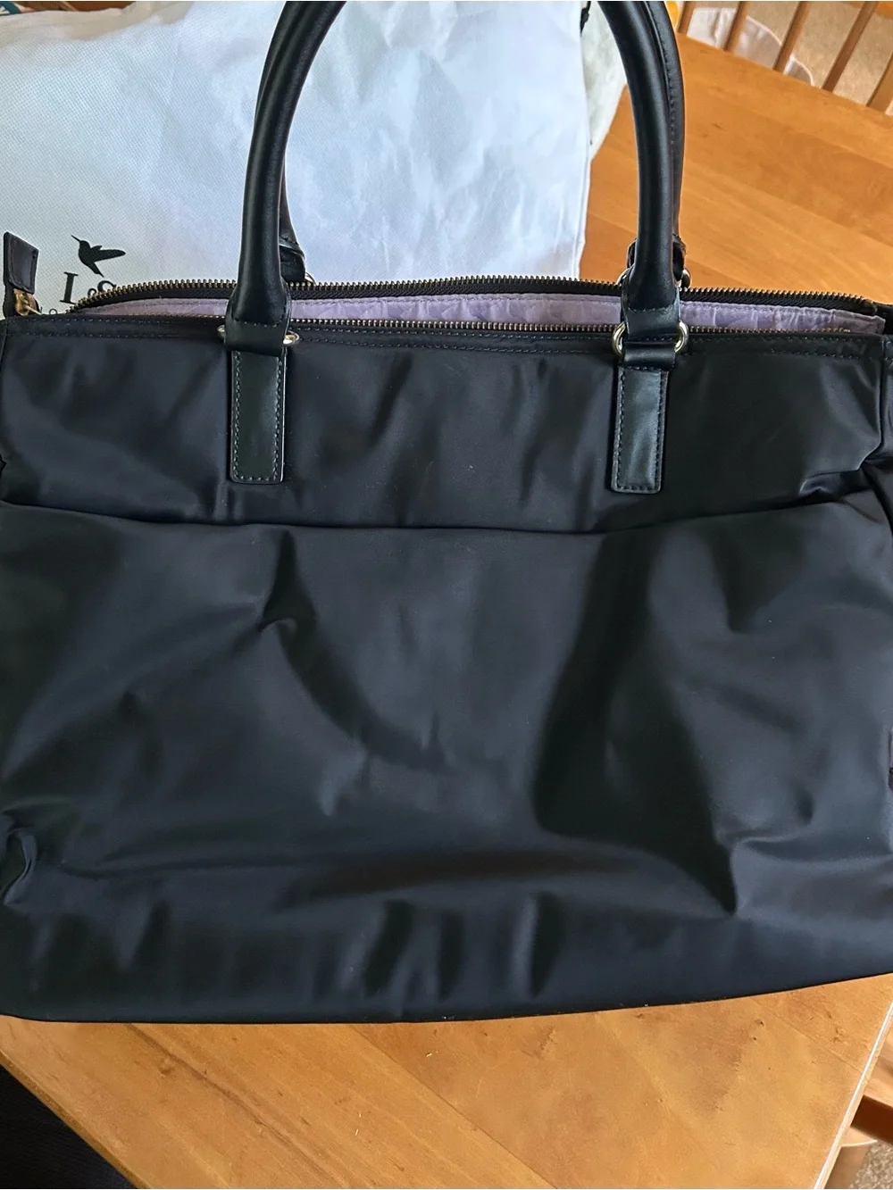 Lo & Son’s Black Laptop Travel Bag